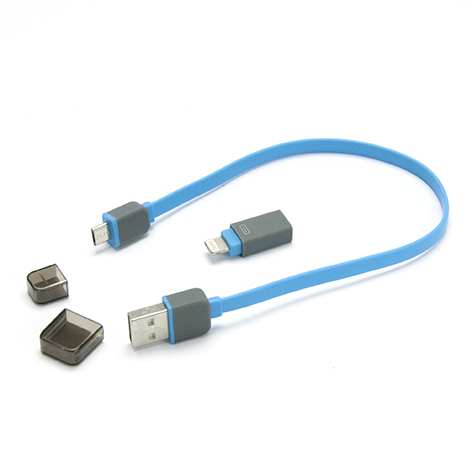 2-en-1-Iphone-6-Micro-USB-28-cm-Azul