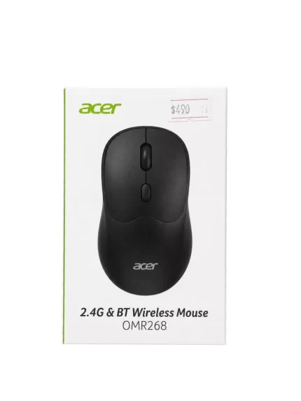 MOUSE INALAMBRICO ACER OMR268 / BATERIA RECARGABLE