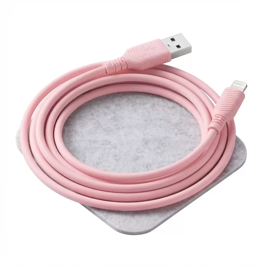 cable rosado iphone 1